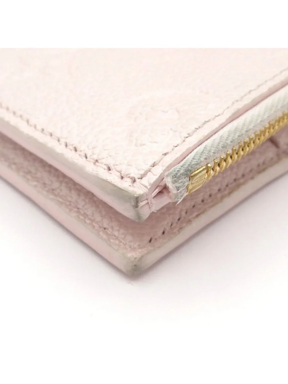 Louis Vuitton Bifold Wallet Monogram Empreinte Portefeuille Lisa Pink Pearl